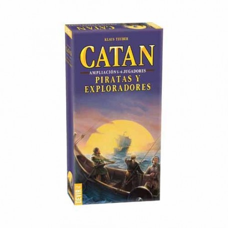 [8436017221817] CATAN EXPANSION 5-6 JUGADORES - PIRATAS Y EXPLORADORES