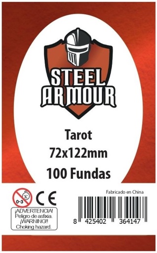 [8425402364147] 100 FUNDAS TAMAÑO TAROT (72X122MM)