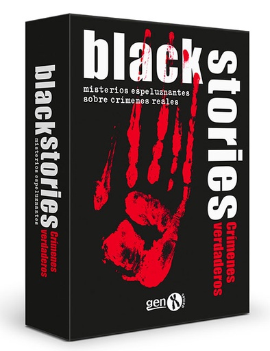 [8436564812834] BLACK STORIES - CRÍMENES VERDADEROS