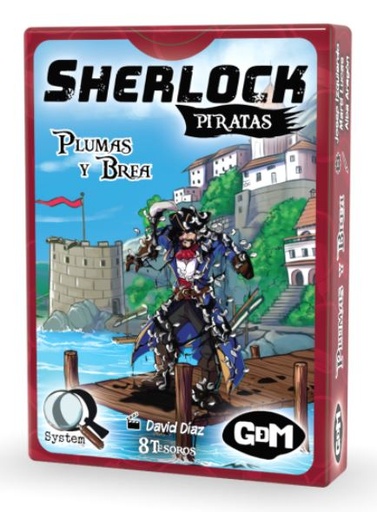 [0652733644398] SHERLOCK Q8 PIRATAS: PLUMAS Y BREA