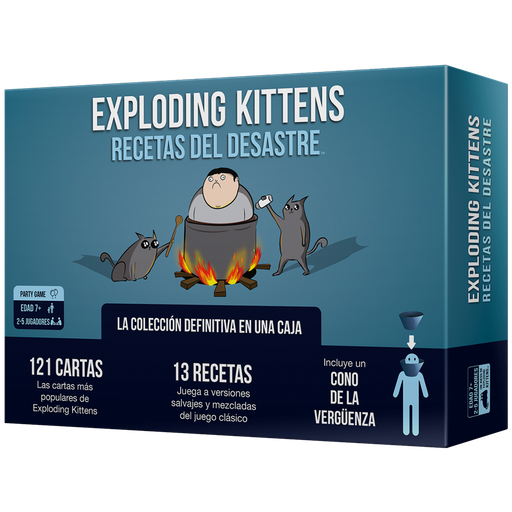 [0810083042053] EXPLODING KITTENS RECETAS DEL DESASTRE