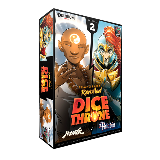 [8435163900171] DICE TRHONE - MONJE VS PALADIN