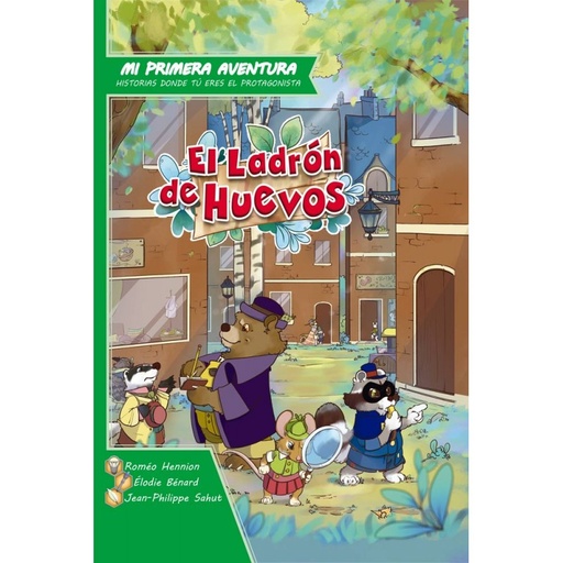 [9782956296362] MI PRIMERA AVENTURA - EL LADRÓN DE HUEVOS (LIBRO JUEGO)