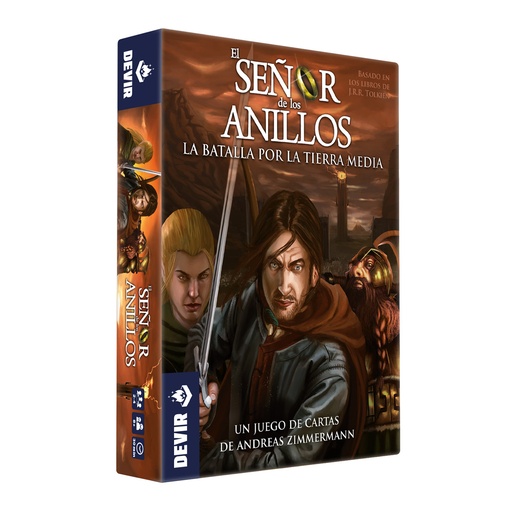 [8436589629875] EL SEÑOR DE LOS ANILLOS - LA BATALLA POR LA TIERRA MEDIA EL JUEGO DE CARTAS