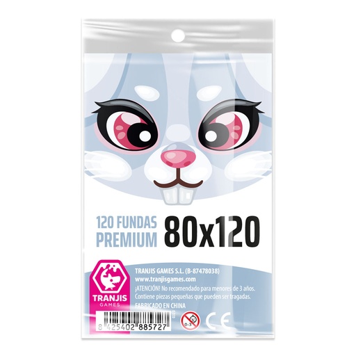 [8425402885727] 120 Fundas Conejo 80x120 PREMIUM