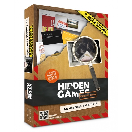 [4260686490632] Hidden Games Escena del Crimen - Caso 2 - La Diadema Escarlata