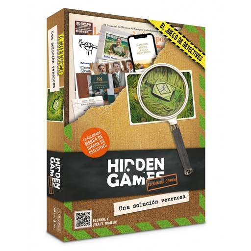 [4260686490694] Hidden Games Escena del Crimen - Caso 3 -  Una solución Venenosa