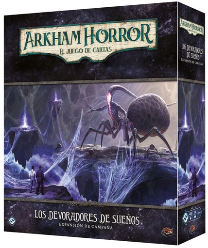 [0841333126643] ARKHAM HORROR LCG: LOS DEVORADORES DE SUEÑOS EXP. CAMP.
