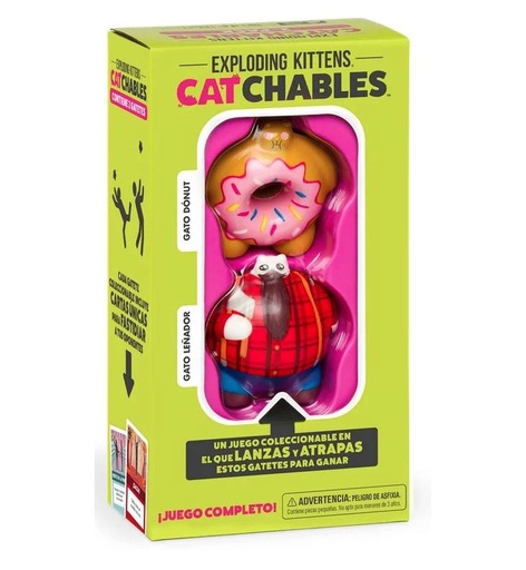 [810083047584] Exploding Kittens: Catchables Pack 1 (Gato Donut + Gato Leñador)