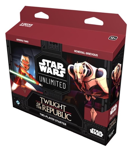 [0841333122249] SWU: Twilight of the Republic 2-Player Starter (INGLES)