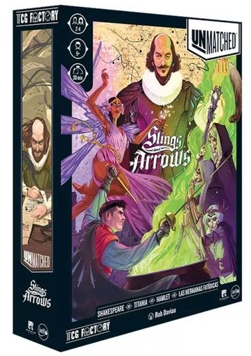 [8436572391284] Unmatched : Slings & Arrows en Español