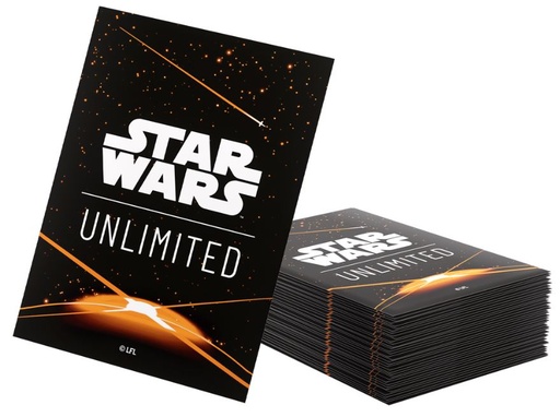 [4251715417294] SW: Unlimited Art Sleeves Card Back Orange